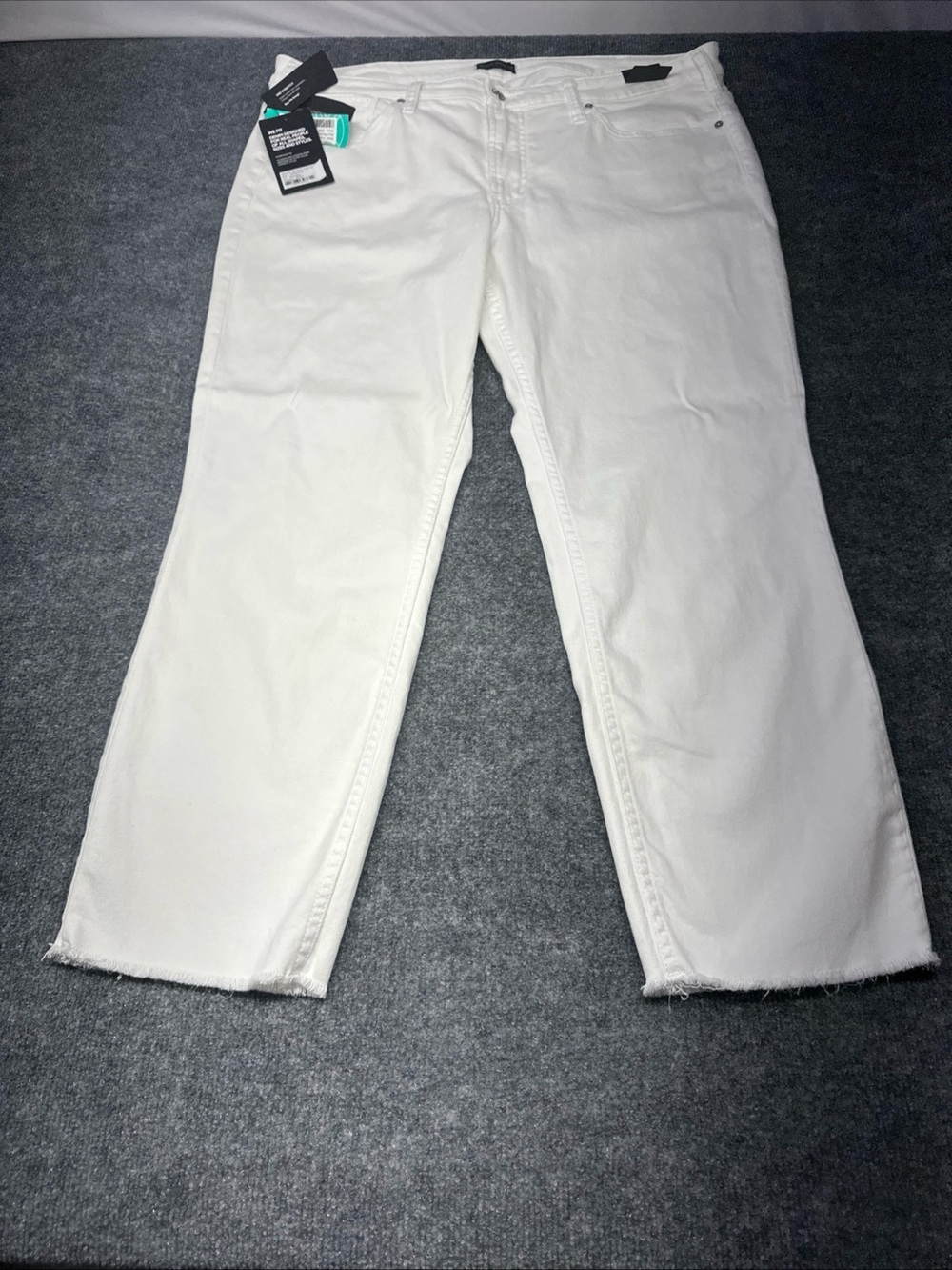 Silver Jeans White Straight-Leg Women's Jeans